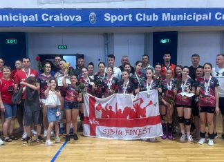 La Craiova s-a jucat turneul final al campionatului feminin de minivolei U13 — Dinamo a câștigat titlul!